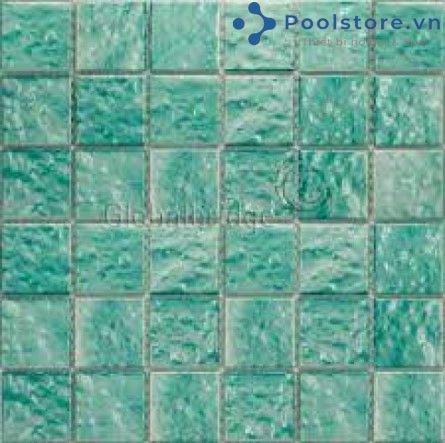 Gạch Mosaic Gốm Men Vân Hoa 48TW402
