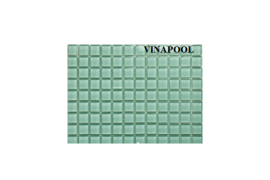 Gạch mosaic thủy tình màu trắng  4CB103 ( 25 x25x4mm)