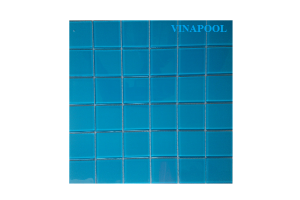 Gạch mosaic màu xanh dương 4CD303 ( 48x48x4mm)