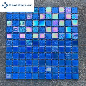 Gạch Mosaic thủy tinh ánh kim VFF-7004