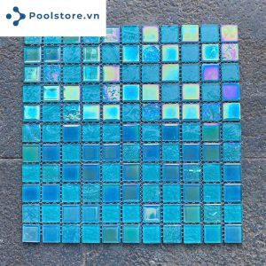 Gạch Mosaic thủy tinh ánh kim VFF-7012