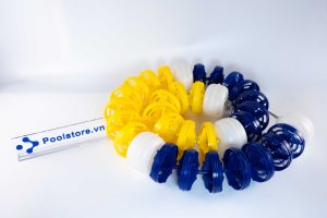 Dây Phao Phân Làn Hồ Bơi 2 màu Xanh & Vàng DF F105
