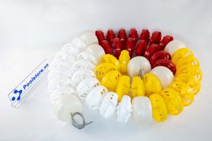 Dây Phao Phân Làn Hồ Bơi 3 màu Trắng , Đỏ , Vàng DF F105