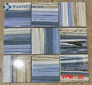 Gạch Mosaic Vân Đá Dọc Dưa VP97M32