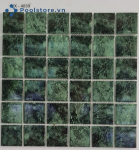 Gạch Mosaic Gốm Men Hoa VX-4889