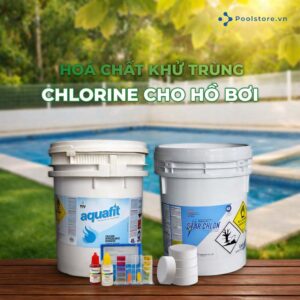Tại sao nên sử dụng hoá chất Chlorine để khử trùng nước hồ bơi?